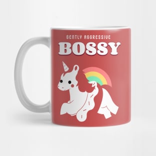 Bossy, Gently Aggressively Unicorn Mug